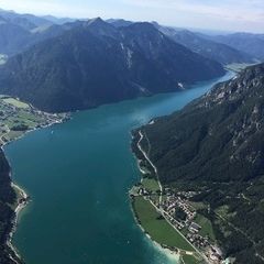Verortung via Georeferenzierung der Kamera: Aufgenommen in der Nähe von Gemeinde Eben am Achensee, Österreich in 2200 Meter